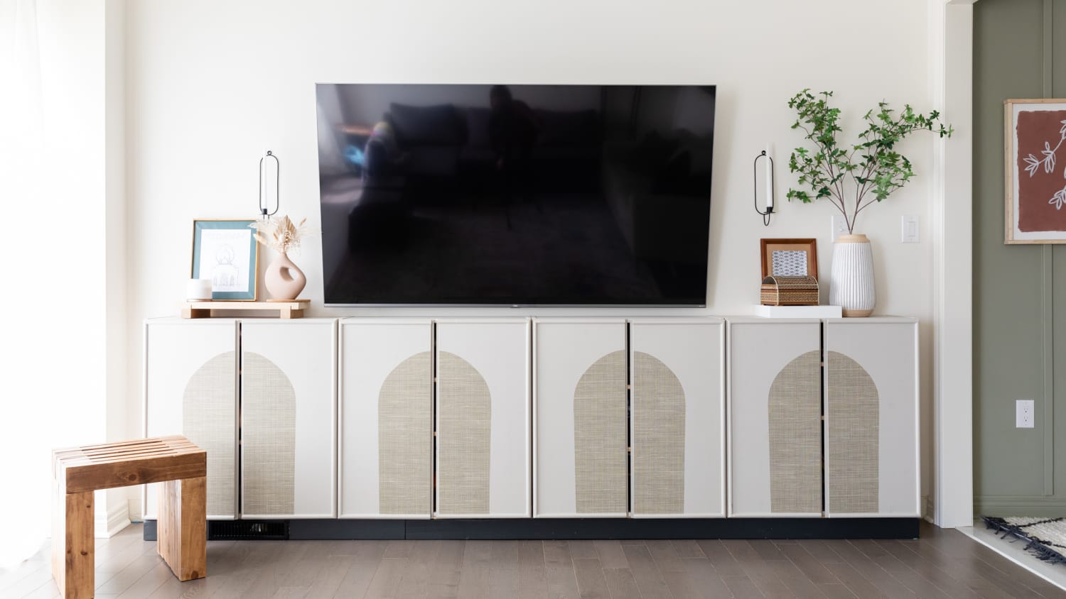 Ikea hacks deals media console